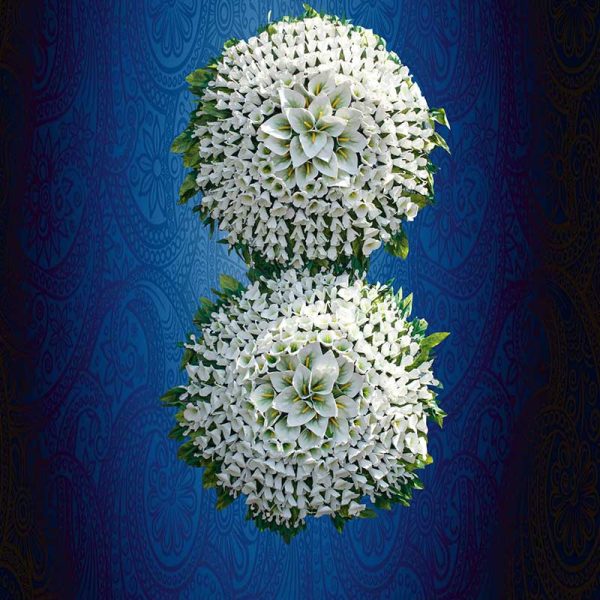 تاج گل دو طبقه کد 105