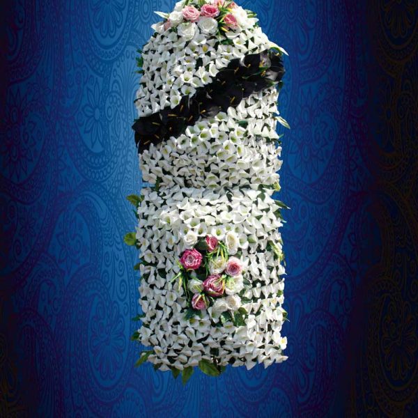 تاج گل دو طبقه کد 203