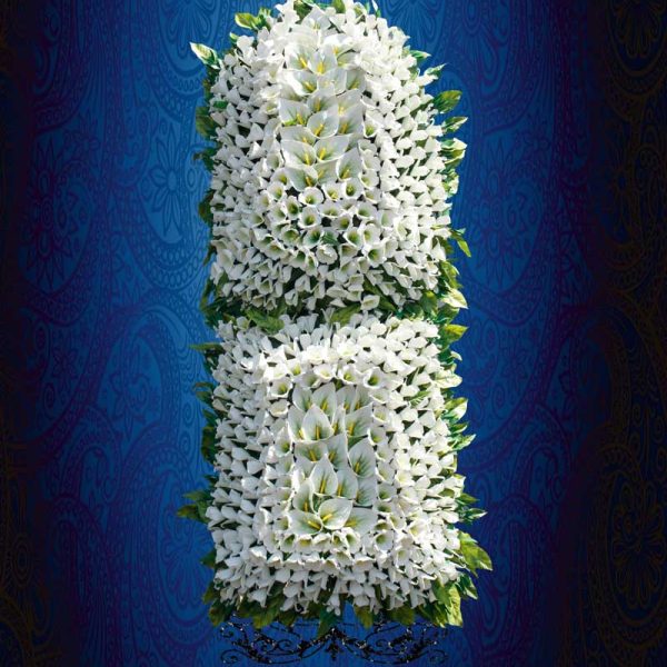 تاج گل دو طبقه کد 205